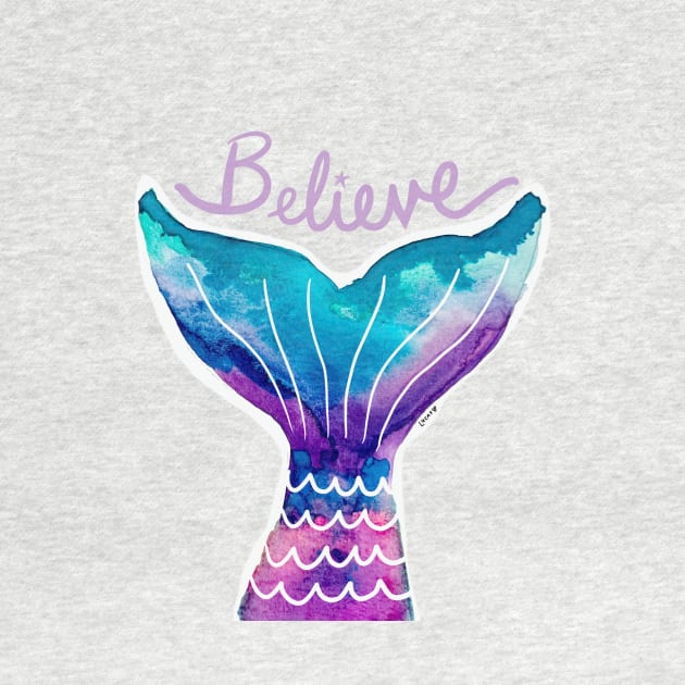 Believe Mermaid Tail by Lady Lucas